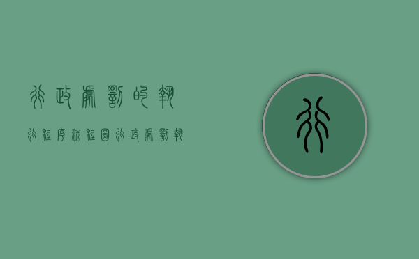 行政处罚的执行程序流程图（行政处罚执行的主要法规）