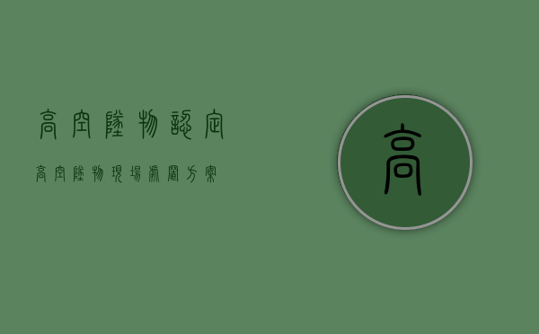 高空坠物认定（高空坠物现场处置方案）