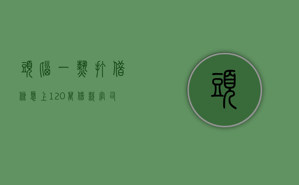 头脑一热打借条 惹上120万借款官司（一热就头晕脑胀怎么办）