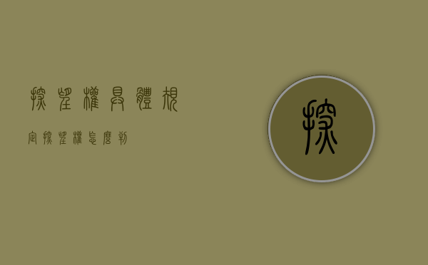 探望权具体规定（探望权怎么判）