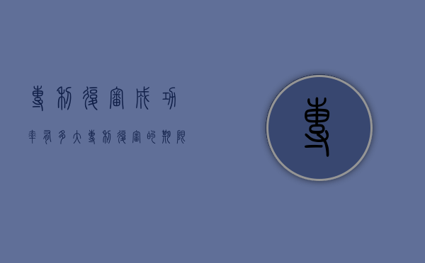 专利复审成功率有多大（专利复审的期限）