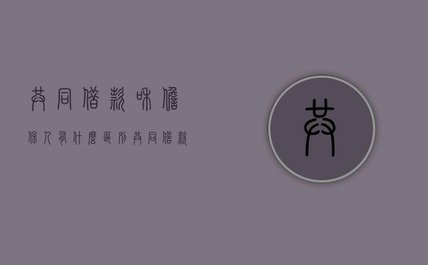 共同借款和担保人有什么区别（共同借款人承担连带责任的法律依据）