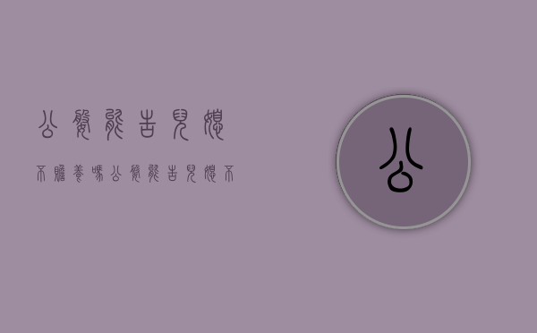 公婆能告儿媳不赡养吗（公婆能告儿媳不赡养吗合法吗知乎）