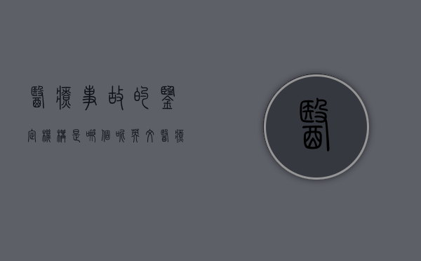 医疗事故的鉴定机构是哪个呢英文（医疗事故鉴定由哪个机构鉴定）