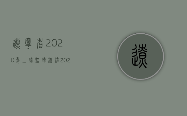 辽宁省2020年工伤赔偿标准（2022年辽宁省工伤赔偿标准是什么）