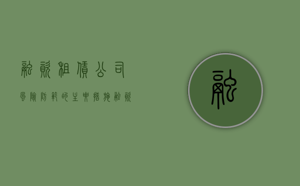 融资租赁公司风险防范的主要措施（融资租赁风控流程）