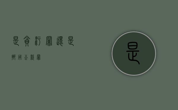 是贪污罪，还是挪用公款罪