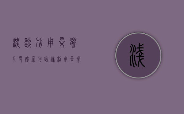 浅谈利用影响力受贿罪的疏漏（利用影响力做生意如何处罚）