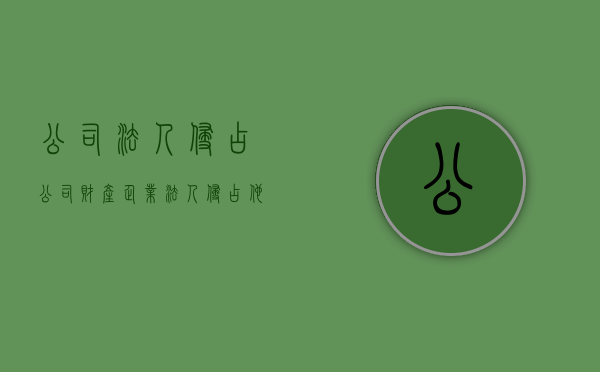 公司法人侵占公司财产（企业法人侵占他人财产案例）