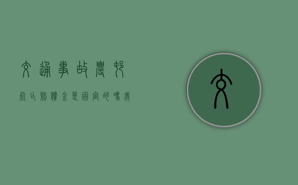 交通事故农村死亡赔偿金是固定的吗？（我车祸,肇事者不肯理赔,怎么办）