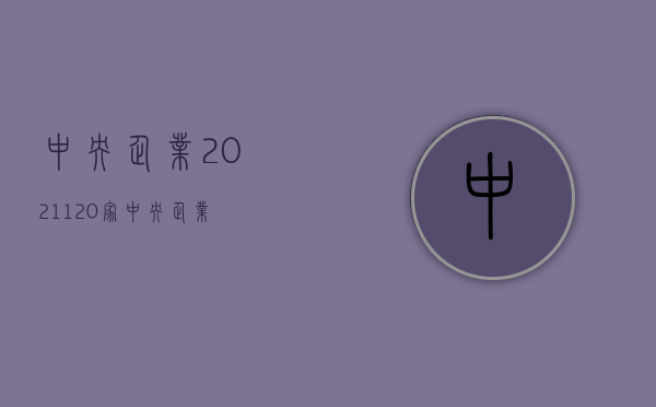 中央企业2021（120家中央企业）