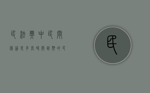 民法典中民间借贷是多长时间到期的(民法典中民间借贷是多长时间到期还款) 民法典中民间借贷是多长时间到期的(民法典中民间借贷是多长时间到期还款)