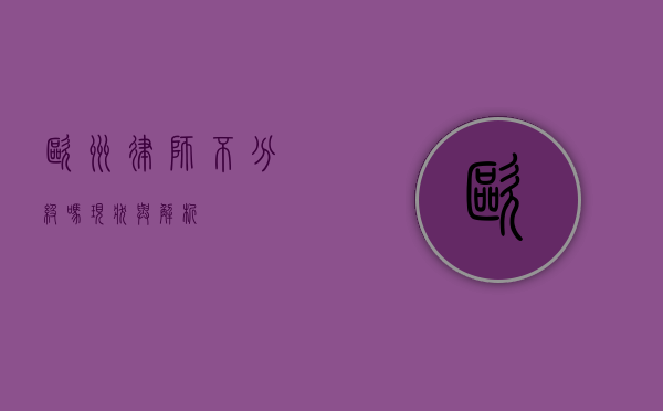 欧洲律师不分级吗？现状与解析