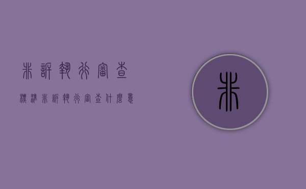 非诉执行审查标准（非诉执行审查什么意思）
