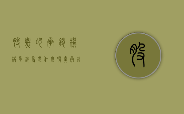 股票的承销机构（承销商是什么，股票承销商查询是什么？）