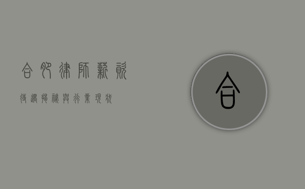 合肥律师，薪资待遇揭秘与行业现状