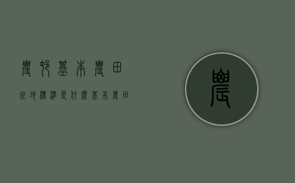 农村基本农田征地标准是什么？（基本农田征地补偿标准2024年）