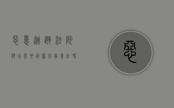 恶意逃避法院执行需要承担刑事责任吗（恶意逃避债务会坐牢吗）