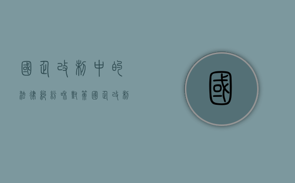 国企改制中的法律纠纷和对策（国企改制的法律法规）