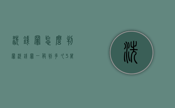 洗钱罪怎么判罪（洗钱罪一般判多久3万元）