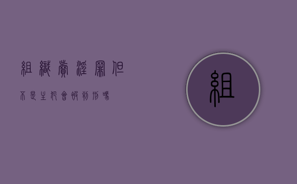 组织卖淫罪但不是主犯会被判刑吗
