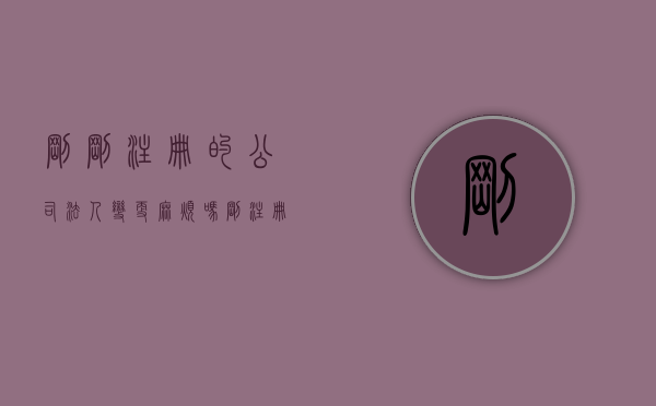 刚刚注册的公司法人变更麻烦吗（刚注册公司变更法人）