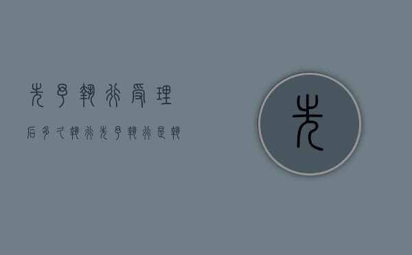 先予执行受理后多久执行（先予执行是执行程序吗）