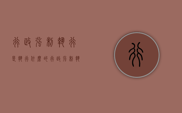 行政强制执行是执行什么的（行政强制执行是执行什么行为）