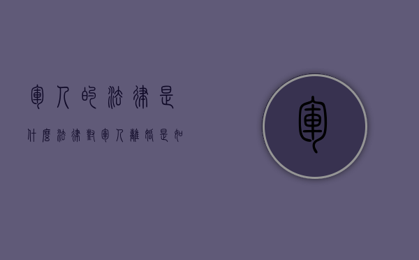 军人的法律是什么（法律对军人离婚是如何规定的）