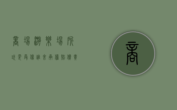 商场游乐场所玩耍受伤,谁来承担赔偿责任（在游乐场受伤 场所承担多少责任 后续问题呢）