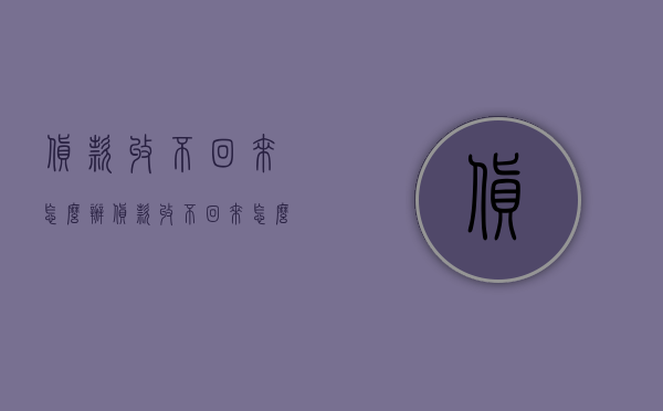 货款收不回来怎么办（货款收不回来怎么办,可不可以拉回来自己的货物）
