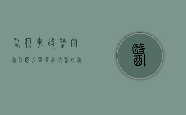 医疗事故鉴定流程图片（医疗事故鉴定流程图解）