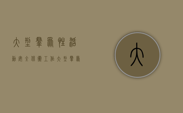 大型群众性活动安全保卫工作（大型群众性活动重大安全事故罪既遂处罚规定是什么？）