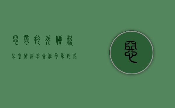 恶意拖欠货款怎么办刑事责任（恶意拖欠货款立案标准）