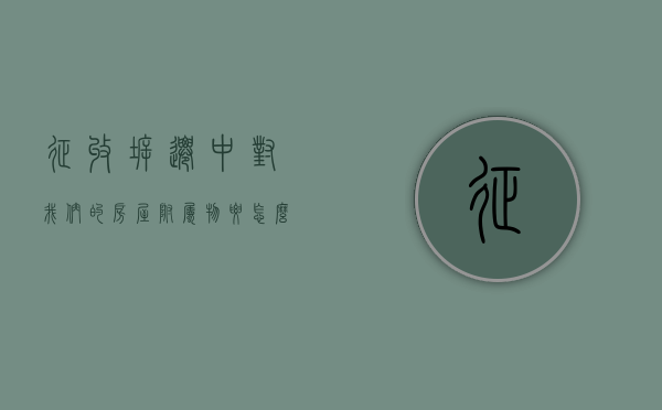 征收拆迁中，对我们的房屋附属物要怎么补偿？（拆迁附属房的认定）