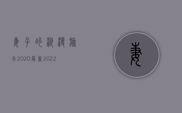 妻子的浪漫旅行2020最新（2022妻子被丈夫殴打能否得到赔偿）