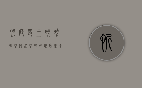 忻府区王晓晓宁律师，法律界的璀璨之星