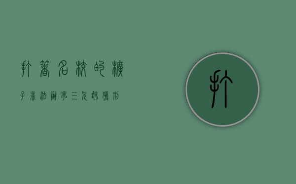 打着名校的幌子非法办学 三兄妹获刑