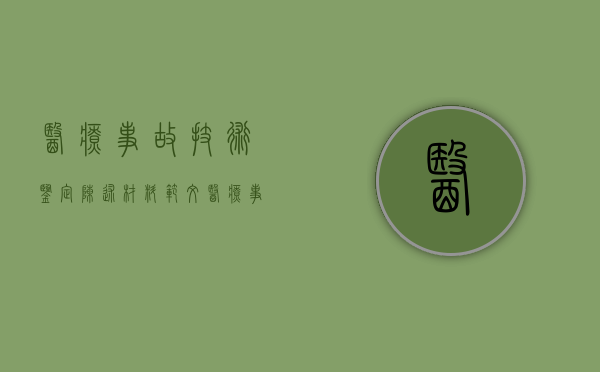 医疗事故技术鉴定陈述材料范文（医疗事故技术鉴定争议要点及要求）