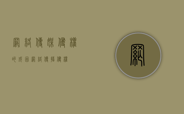 网络传媒侵权的成因（网络传播侵权）