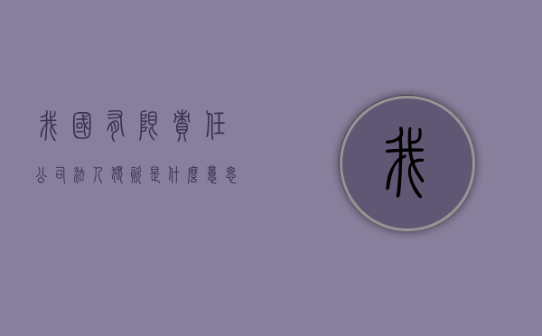 我国有限责任公司法人独资是什么意思啊（有限责任公司法人独资是国企吗?）