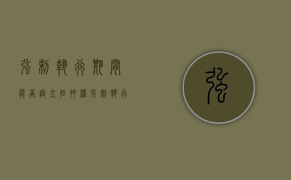 强制执行期间能否设立抵押权（强制执行可以贷款吗）