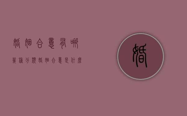 婚姻合意有哪几种分类（婚姻合意是什么意思）