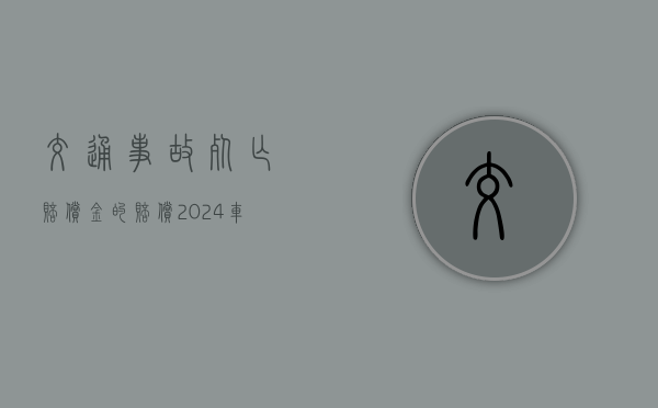 交通事故死亡赔偿金的赔偿（2024车祸赔偿明细一览表湖南）
