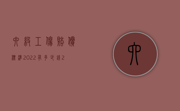 六级工伤赔偿标准2022有多少钱（2022年六级工伤赔偿标准）