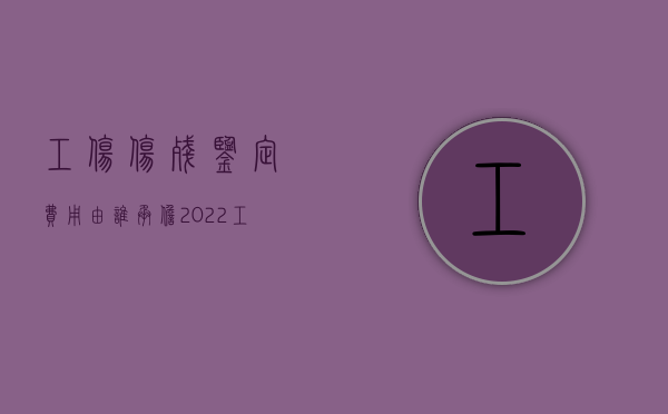 工伤伤残鉴定费用由谁承担2022（工伤伤残鉴定费用多少钱一次）