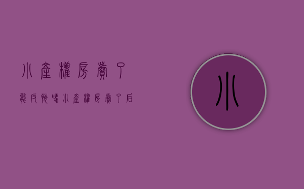 小产权房卖了能反悔吗（小产权房卖了后悔了,能收回吗?）