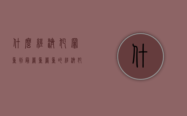 什么经济犯罪重判最严重（严重的经济犯罪）