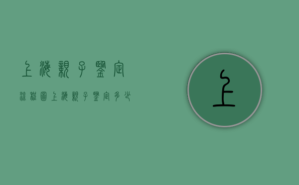 上海亲子鉴定流程图（上海亲子鉴定多少钱一次）