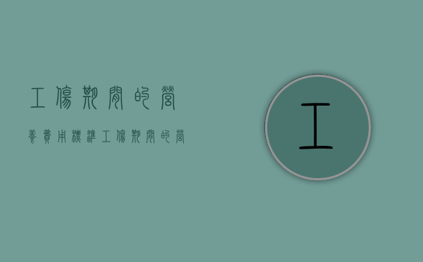 工伤期间的营养费用标准（工伤期间的营养费用由谁承担）